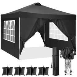 Pavillon 3x3m/3x6m Faltpavillon Pop-up Partyzelt Gartenzelt Wasserdicht Zelt DHL