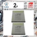 2x ORIGINAL® Febi Bilstein 24526 Filter, Innenraumluft für Honda Civic VIII