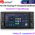 Für VW Touareg T5 Transporter Multivan Carplay Android 13 Autoradio Navi 2+32GB