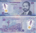 Mozambique / Mosambik [50] - 20 Meticais 2024 UNC - Pick New, Polymer