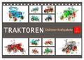 Traktoren Oldtimer Kraftpakete (Tischkalender 2025 DIN A5 quer), CALVENDO Monats