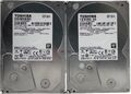 2x 3TB Toshiba 3,5" 7,2k SATA 6 Gb/s 64MB DT01AC300 SATA 7200 1/MIN - 6 TB insgesamt