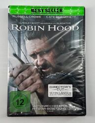 Robin Hood Director's Cut von Ridley Scott DVD Russell Crowe, Cate Blanchett NEU