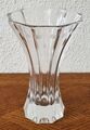 Sehr schöne Nachtmann Kristall Vase "Saphir" mit Kreis Schliff um 1960