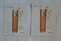 Clarins Everlasting Long Wearing & Hydrating Matte Foundation 1ml X 2 Samples