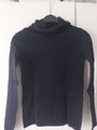 H&M Sport Kapuzen Shirt Gr. S Schwarz Polyamid Langarm