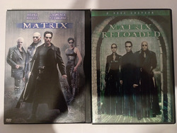 Konvulut 2 Filme: DVD Matrix  + Matrix Reloaded Keanu Reeves Laurence Fishburne