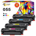 Mit Chip 4x Toner Kompatibel für Canon 055 CRG-055 Canon i-SENSYS MF746 Cx