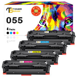 Mit Chip 4x Toner Kompatibel für Canon 055 CRG-055 Canon i-SENSYS MF746 Cx