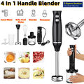 Multifunktional Stabmixer 4-in-1 Elektrische Handmixer Pürierstab Blender 500W