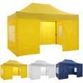 Hoteel Faltpavillon 3x4,5 3X4.5m Pavillon Gartenzelt Pop-up Faltzelt Partyzelt