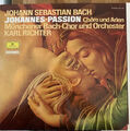  Johann Sebastian Bach - Johannes Passion Chor & Orchester Karl Richter 12" LP ‎