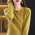 Neu Frauen Wolle Kaschmir Pullover gestrickt Pullover schlank Pullover Top YT