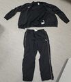 Adidas Herren Knastjogger Fa.Massak Jogginganzug Sport Gr. XXL schwarz 