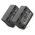 2x Akku für Panasonic HC-V500 / V500M HC-V808 SDR-H95 HC-V510 HC-V700 1500mAh 