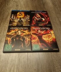 Die Tribute von Panem-The Hunger Games+Catching Fire+Mockingjay 1+2  Blu Ray-J1-