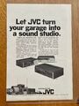 JVC Stereo Anlage Verstärker Receiver Original 1969 Vintage Advert Werbung