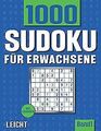 Sudoku für Erwachsene: Sudoku Heft mit 1000 Rätseln... | Buch | Zustand sehr gut