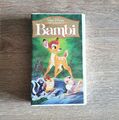 Walt Disney Meisterwerke „Bambi“ dt. VHS - Pressemuster - Sammlerstück! 