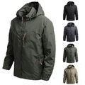 Windbreaker Herren Regenjacke Windjacke Wasserdicht Atmungsaktiv Softshell Jacke