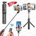 Smartphone Selfie Stick Bluetooth Stativ Teleskop Stange Fernbedienung Handy DHL