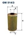 FILTRON Ölfilter OM 514/3 für