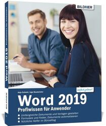 Word 2019 - Stufe 2: Aufbauwissen Anja Schmid