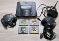 Nintendo N64 Konsole, Controller und Spiele, Super Mario 64 Bomberman Hero Top