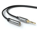 3,5mm AUX Verlängerungskabel Klinkenkabel Audio Klinke Stecker zu 3,5mm Buchse