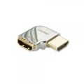 Lindy CROMO HDMI Adapter, 90 Grad Rechts