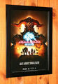 Final Fantasy XIV A Realm Reborn PS4 Werbeblatt Gerahmt Poster / Ad Page Framed