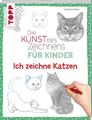 Die Kunst des Zeichnens für Kinder - Ich zeichne Katzen | How2drawanimals | Buch