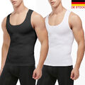 Herren Unterhemden Weste Shapewear Kompression Shirt Bauchweg Unterhemd Tanktop