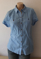 ! TOM TAILOR Denim Sommer Bluse Gr. M 38 TOP Blau