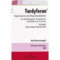 Tardyferon 80 mg Retardtabletten bei Eisenmangel, 100 St. Tabletten 13158139