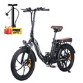 Elektrofahrrad 20 Zoll Klappbar E-bike City Fahrrad 250W Shimano Pedelec Fatbike