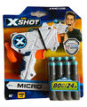 X-Shot Zuru Micro Gun Dart Blaster Spielzeug mit 8 Kugeln Neu Strumpffüller