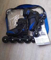 Kinder Softboot-Inlineskates verstellbar Gr. 29-33 mit ABEC-7 Kugellager Neu