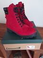 Winterschuhe, dicke Sohle, rot,  Gr. 38, neuwertig