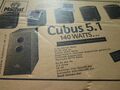 Magnat Cubus 5.1 Soundsystem Neu Subwoover, Center, 2 x Front + 2x Surroundlauts