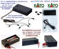 KATO Kit 3V N.6 MICRO PIASTRE mm.5x8 LED BIANCHI  VAGONI LOCOMOTORI DIORAMI HO-N