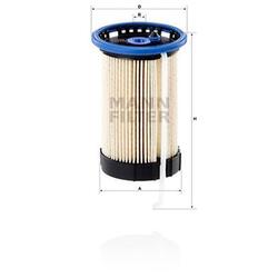 MANN-FILTER Kraftstofffilter z. Bsp. für VW