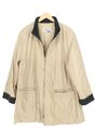 Basler Damen Wollmantel Beige Gr. 42 Klassisch Elegant