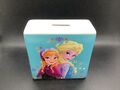 Disney Frozen Money Box Sammlerstück Schwester Königinnen Anna Elsa Olaf Sparschwein