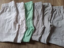 6 Mädchen Leggings Größe 146/152 7/8 Länge