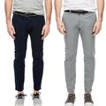 Herren Hose Chino mit Gürtel s.OLIVER Stoff Chinohose Austin Slim Fit | 2 Längen