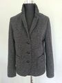 OPUS BLAZER, Anthrazit, Gr.It.44,      DE 38-40, 80 % Baumwolle, Jersey-Tweed