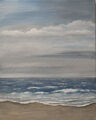 Nordsee Sylt 15 Acrylgemälde Original von Rainer Pfannkuch  50 x 40 cm