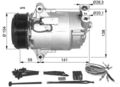 Kompressor Klimaanlage FÜR Opel Astra H + GTC + Twintop + Caravan 04-09