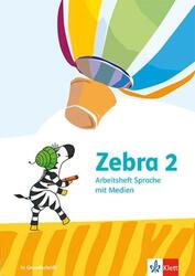 Zebra 2. Arbeitsheft Sprache in Grundschrift Klasse 2 | Bundle | 1 Taschenbuch